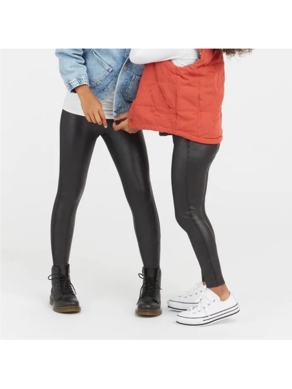 SPANX Girls Faux Leather Leggings